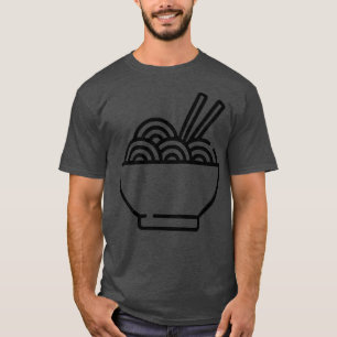 Camiseta Ramen Noodles Poster Art Anime Japonês