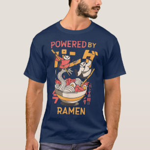 Camiseta Ramen Panda Noodles Japoneses Kawaii Anime Merch L