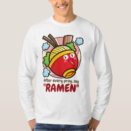 Camiseta "Ramen" personalizável após rezar