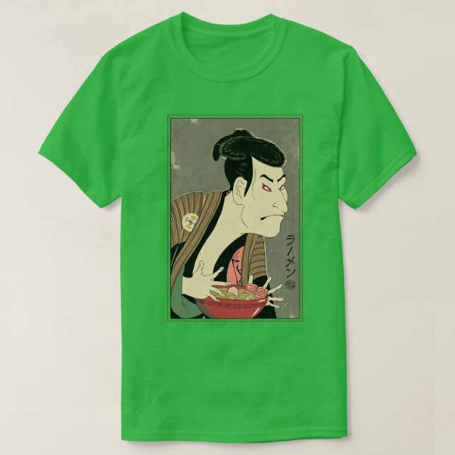Camiseta Ramen Ukiyoe (Frente do Design)