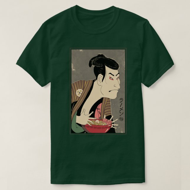 Camiseta Ramen Ukiyoe (Frente do Design)