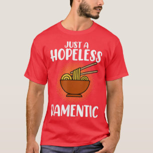 Camiseta Ramentic Anime Kawaii Ramen Noodles Dias de os nam