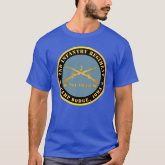 Camiseta Ramificação do Regimento de Infantaria do segundo