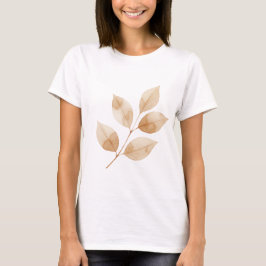 Camiseta Ramo com folhas
