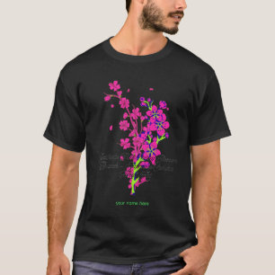 Camiseta Ramo de Cerejeira Rosa Estética
