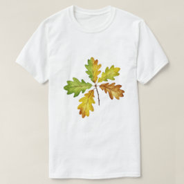 Camiseta Ramo de folhas de carvalho