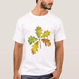 Camiseta Ramo de folhas de carvalho