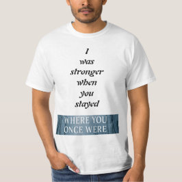 Camiseta Ramos Balançados, Força, Amor e Libertação