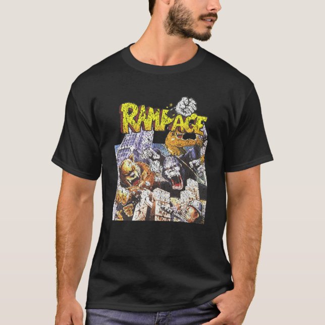 Camiseta Rampage Sega Essential (Frente)