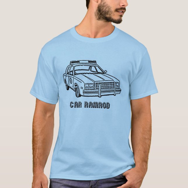 Camiseta Ramrod do carro (Frente)