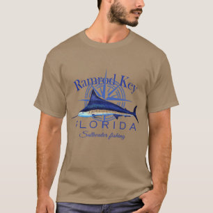 Camiseta Ramrod Key Florida Sailfish Saltwater Fis