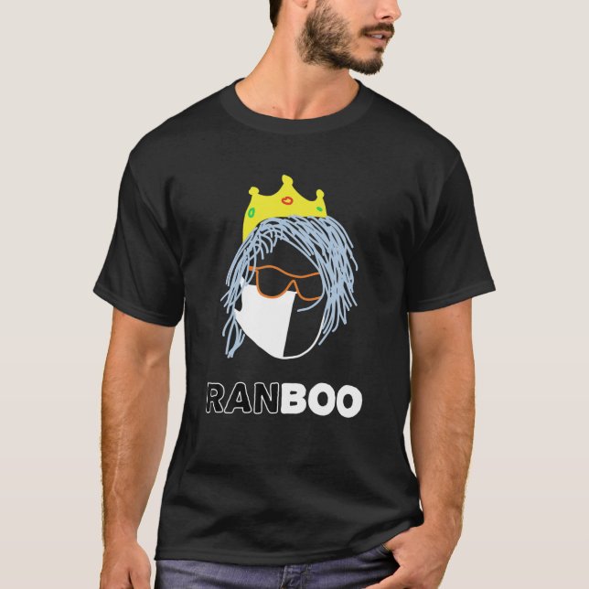Camiseta Ranboo Crown Merch (Frente)