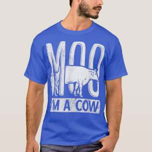 Camiseta Ranch Farmer Farming Animal Moo I'm A Cow T-Shirt