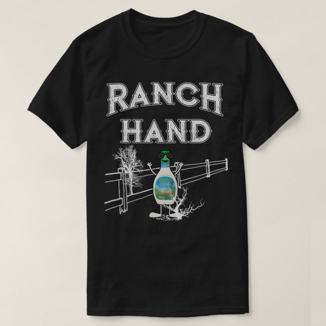 Camiseta Ranch Hand Funny Ranch Dressing  (Frente do Design)
