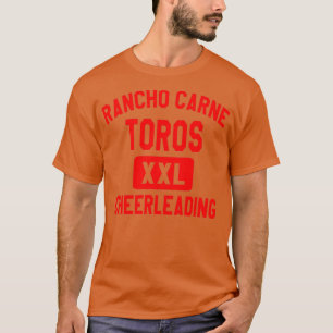 Camiseta Rancho Carne Toros Cheerhead Trazê-Lo
