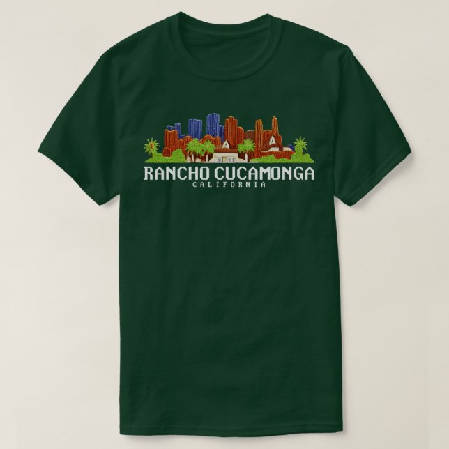 Camiseta Rancho Cucamonga California (Frente do Design)