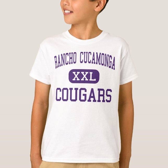 Camiseta Rancho Cucamonga - Cougars - Rancho Cucamonga (Frente)