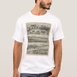 Camiseta Rancho da baga, perseguição e condados de Morris