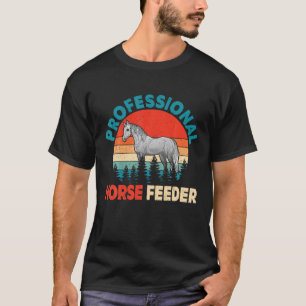 Camiseta Rancho da Fazenda engraçada do alimentador de cav