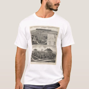 Camiseta Rancho de Isaac Mulholland e residência, Kansas