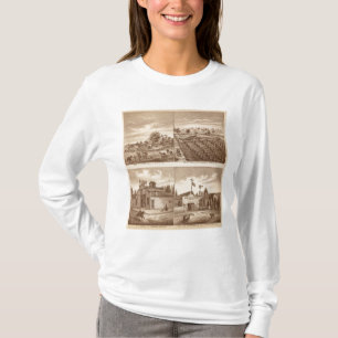 Camiseta Ranchos, estábulos, Tulare Co, Cal