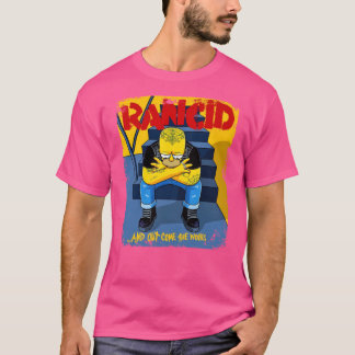 Camiseta Rancid E Surgem os Lobos Punk Rock Autêntico