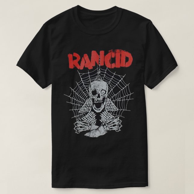 Camiseta rancid rancid rancid rancid rancid rancid rancid b (Frente do Design)