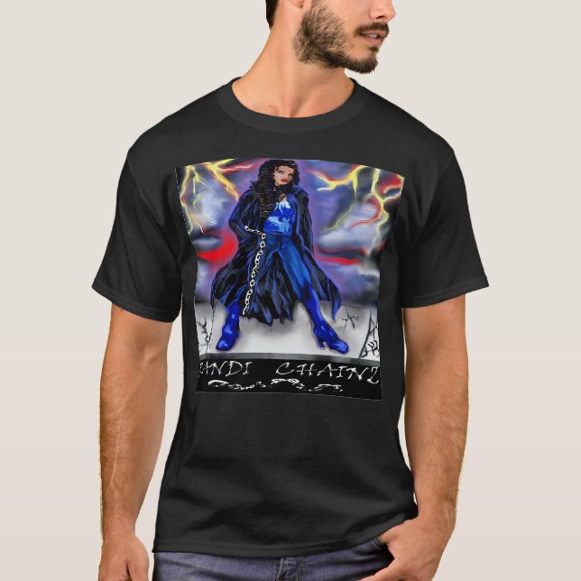 Camiseta Randi Chainz Por Remie James (Frente)