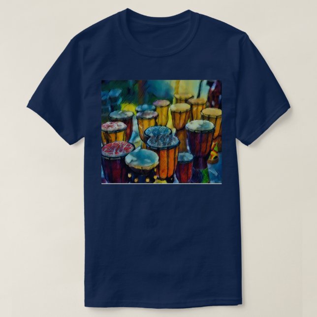 Camiseta RanDrums Congas Escolhe O Bebê (Frente do Design)
