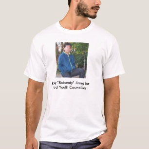 Camiseta Randy Bobandy para o conselheiro da juventude