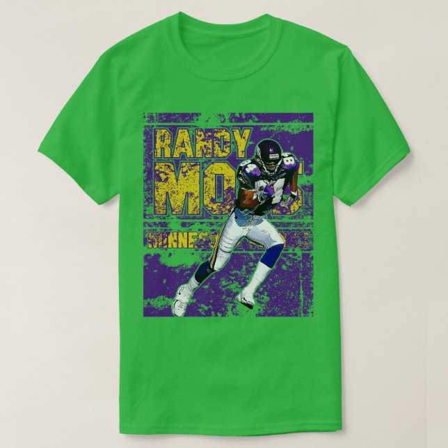 Camiseta Randy moss minMinnesota vikings (Frente do Design)