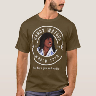Camiseta Randy Watson World Tour no Est 1988