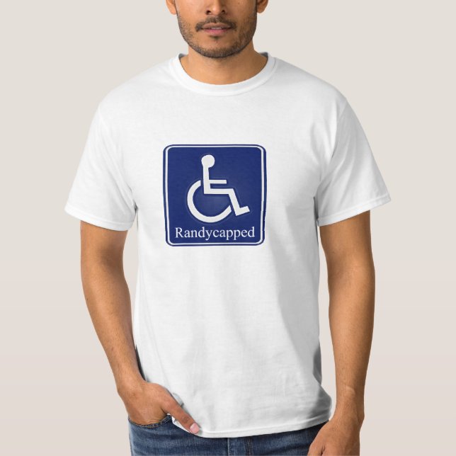 Camiseta Randycapped (Frente)