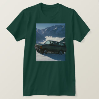Camiseta Range Rover Classic na neve