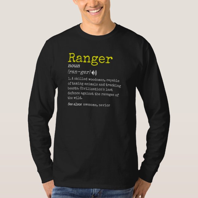 Camiseta Ranger Classe Memória Tabletop Rpg Caractere Defin (Frente)