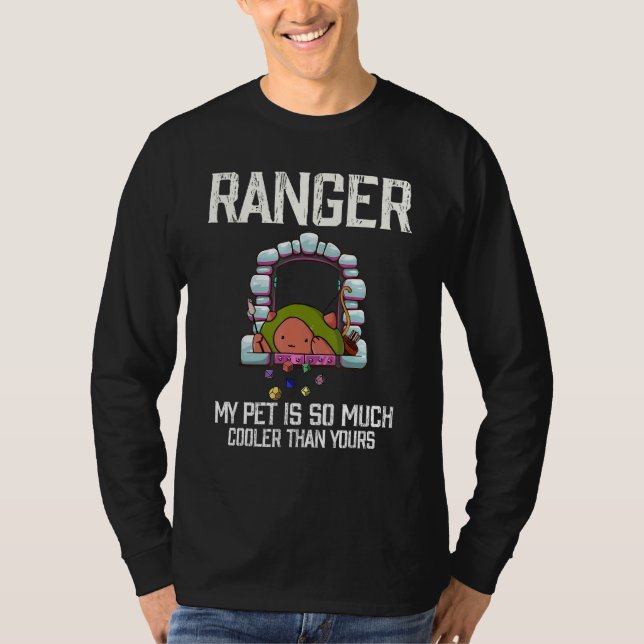 Camiseta Ranger My pet is so much cooler than yours 1 (Frente)