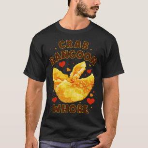 Camiseta Rangum Para Homens Caranguejo Rangoon W H O R E
