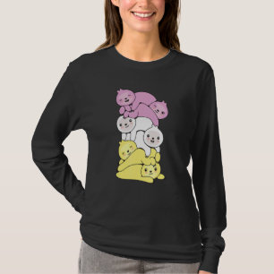 Camiseta Ranhura De Grelha De Banda Lgbtq De Grelha