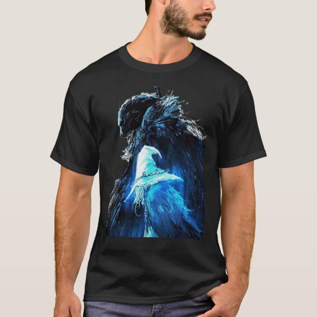 Camiseta Ranni, bruxa - Anel de elden Clássico T-Shirt (Frente)