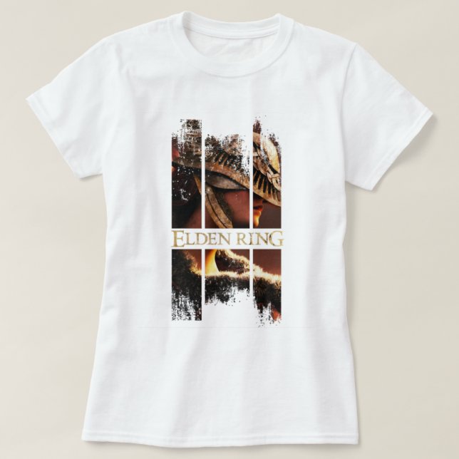 Camiseta Ranni - MALENIA - MELINA - Elden Ring  - Ashen  Pu (Frente do Design)