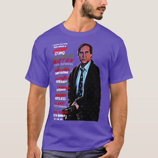 Camiseta Rant engraçado dele (Frente)