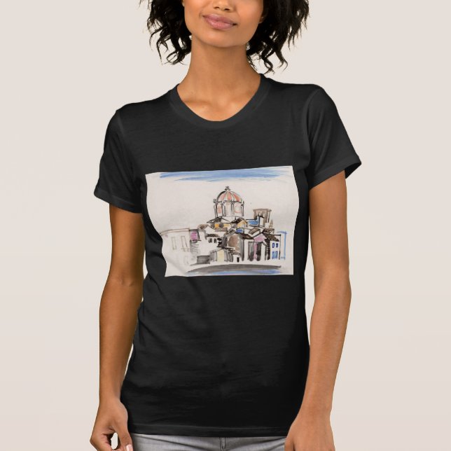 Camiseta raoul dufy leglise de syracuse italie (Frente)