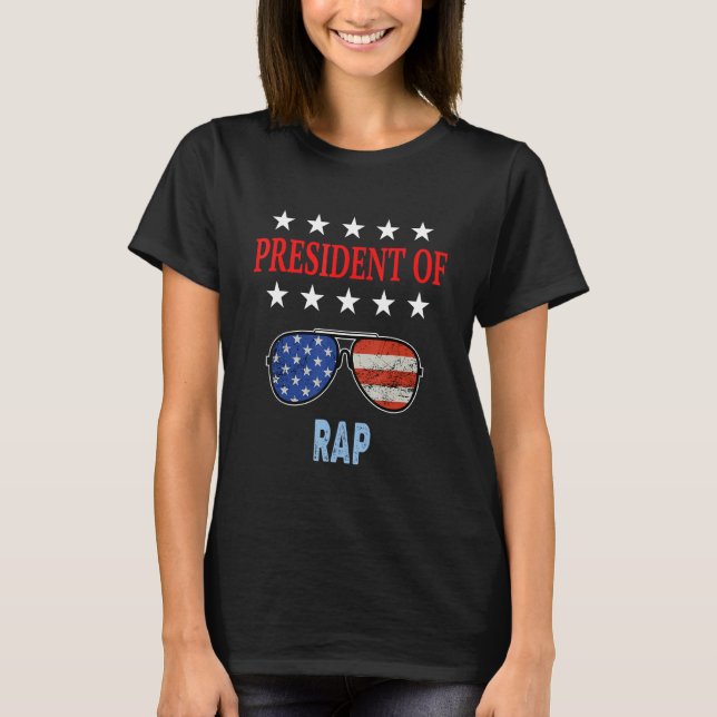 Camiseta Rap Acessórios Estados Unidos Sinalizador Rap (Frente)