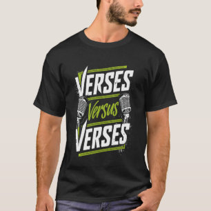 Camiseta Rap batalha contra a competição de Rap estilo livr