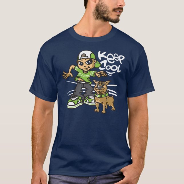 Camiseta Rap boy and his dog (Frente)