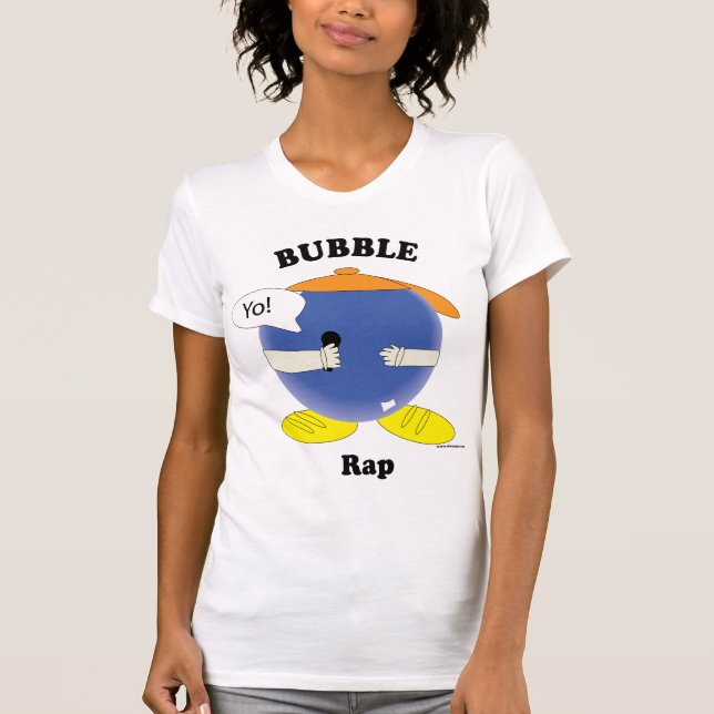 Camiseta Rap de bolhas (Frente)