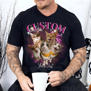 Camiseta Rap de Bootleg Namorada Personalizado