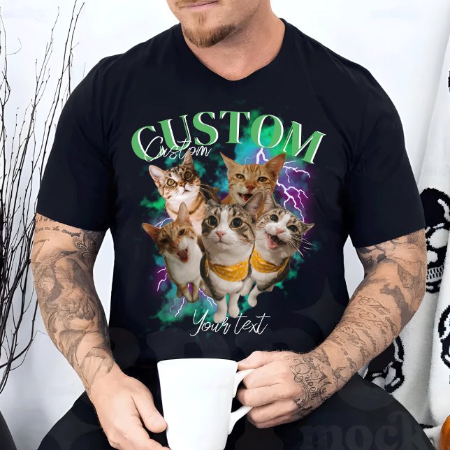 Camiseta Rap de Bootleg Namorada Personalizado (Criador carregado)