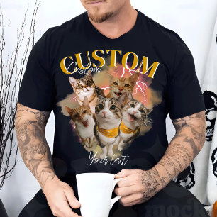 Camiseta Rap de Bootleg Namorada Personalizado