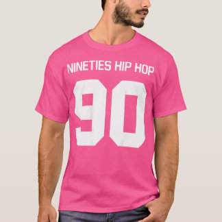 Camiseta Rap De Hip Hop De Coluna Antiga Do 90 Duplo Lado